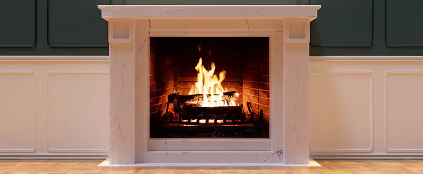 Decorative Electric Fireplace Installation in Holyoke, Massachusetts