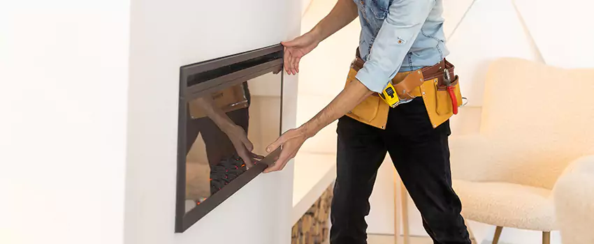 Metal Fireplace Installation in Holyoke, Massachusetts