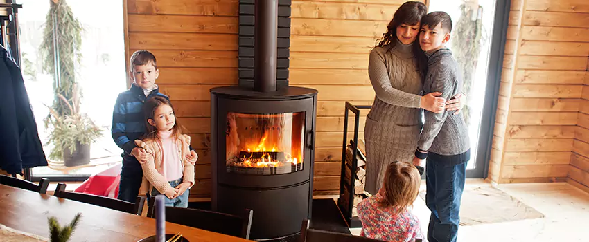 Morso Cast Iron Fireplace Insert Installation in Holyoke, Massachusetts