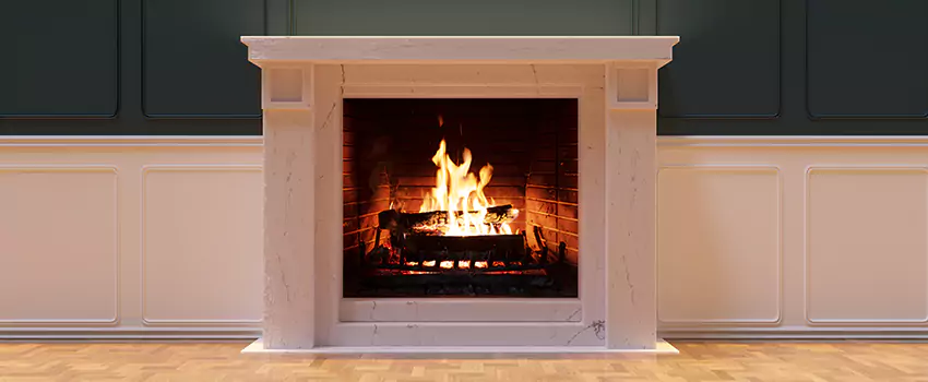 Open Flame Wood-Burning Fireplace Installation Services in Holyoke, Massachusetts