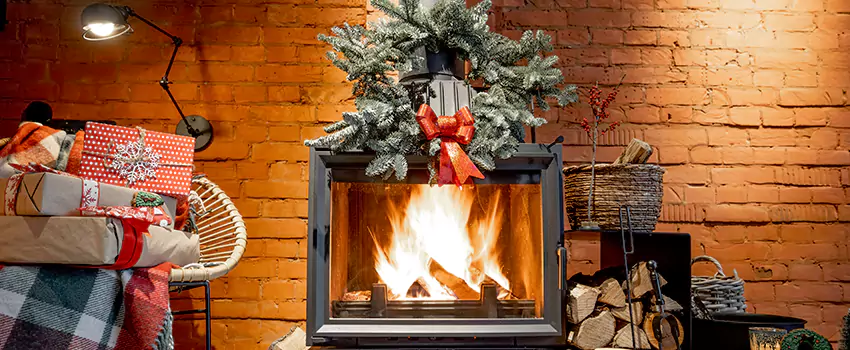 Travis Industries Linear Gas Fireplace Installation in Holyoke, Massachusetts