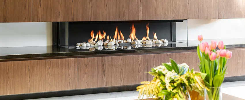 Double-height Fireplace Design Refurbishment in Holyoke, Massachusetts